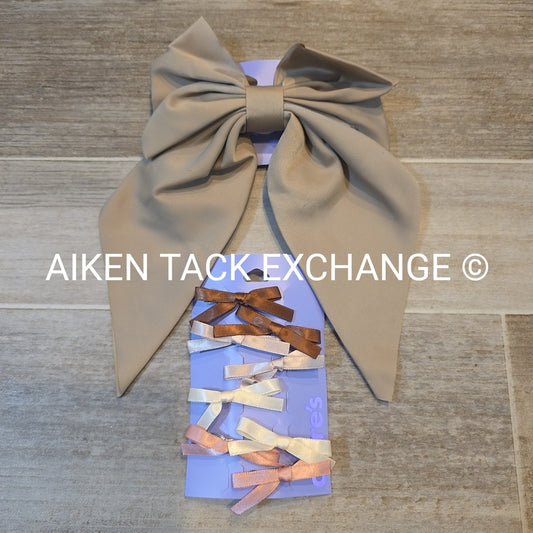 Claire's Hair Clip Bundle - 8 Small, 1 Large