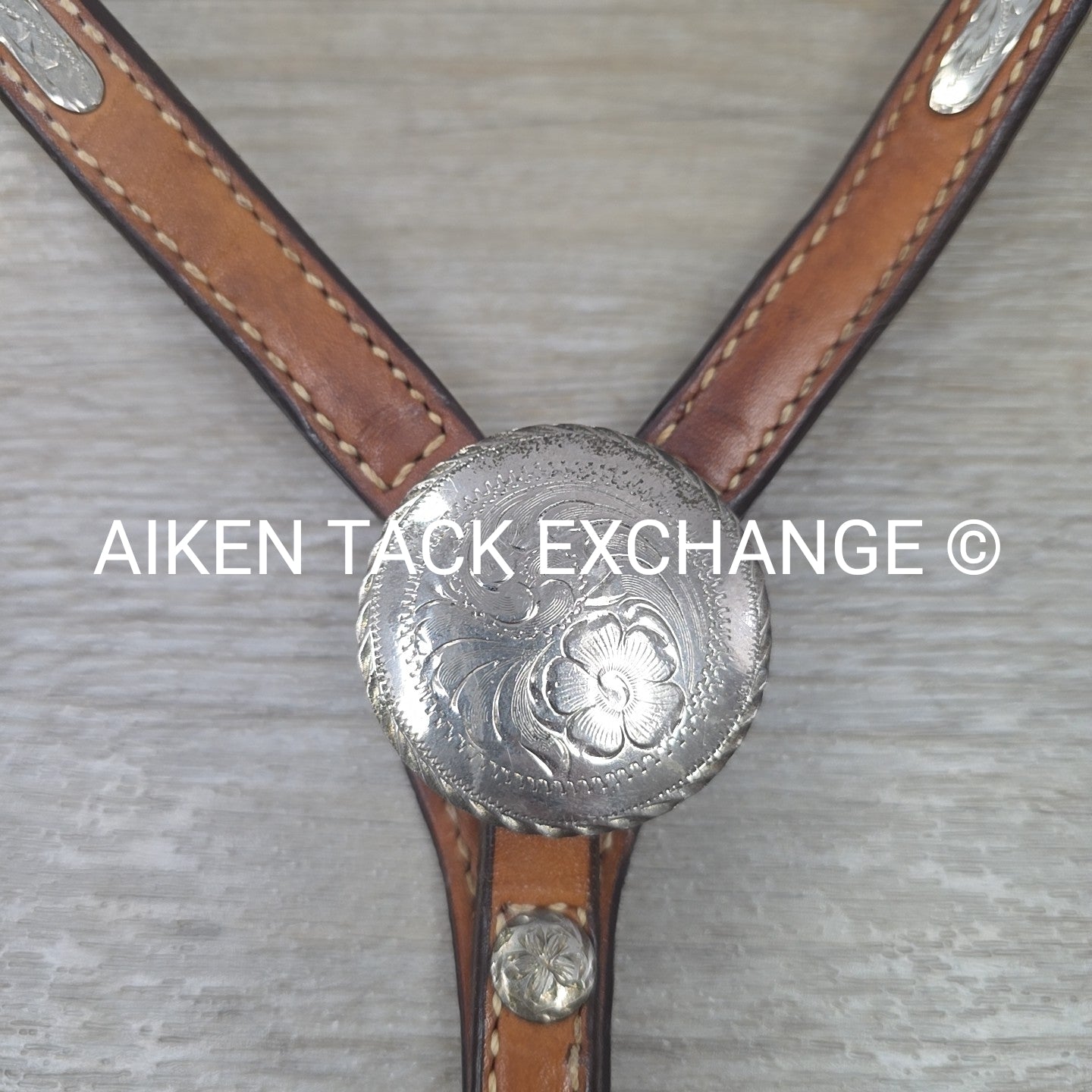 Circle Y Breastplate, Brown