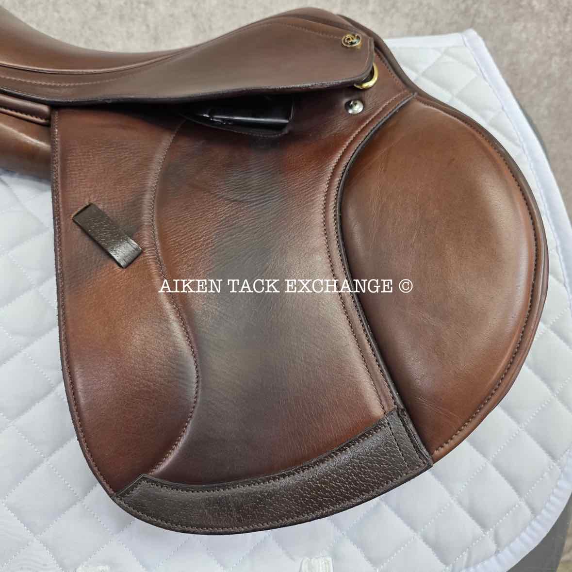 Ovation Pony Close Contact Jump Saddle, 15" Seat, Adjustable Tree - XCH Changeable Gullet, Foam Panels