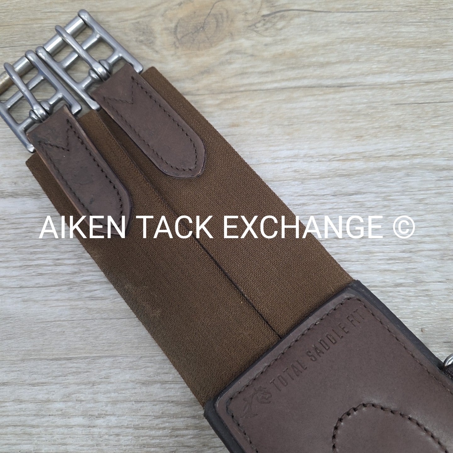Total Saddle Fit Shoulder Relief Jump AP Girth, Brown, 44"