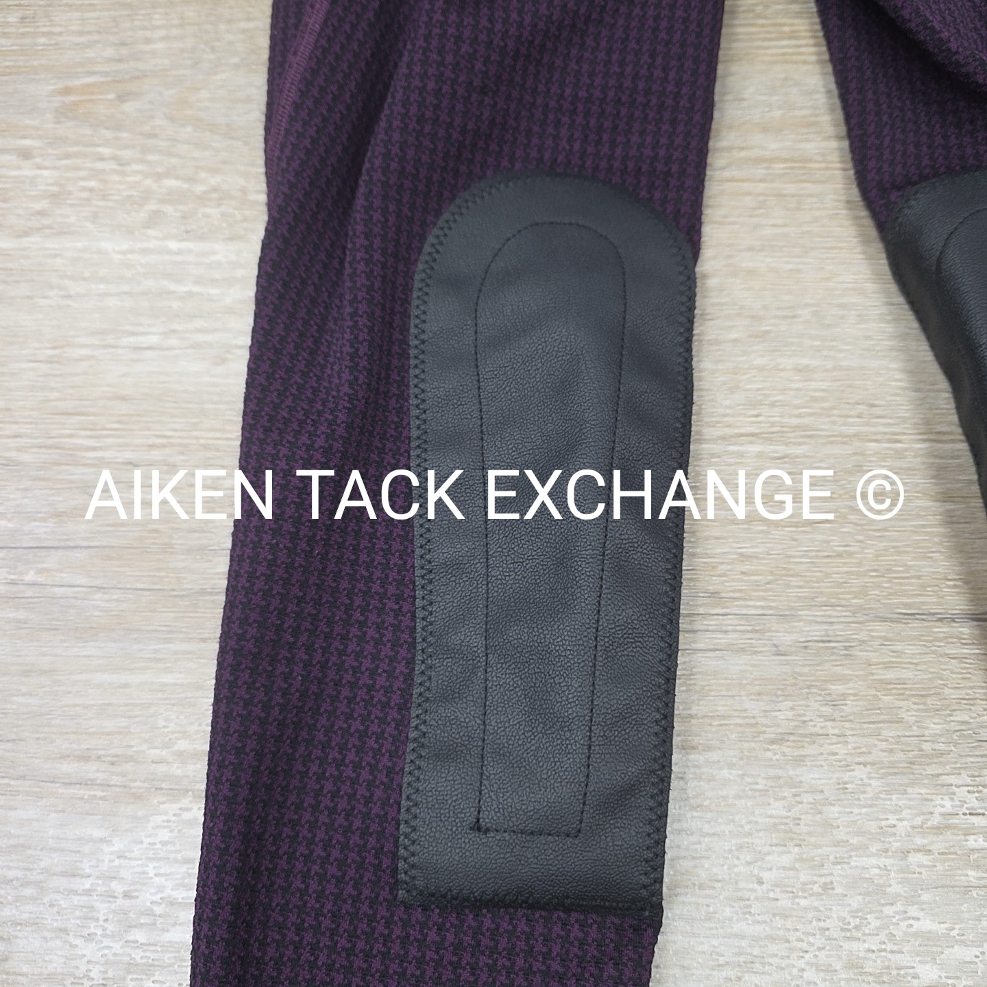 Kerrits Fleece Lined Winter Knee Patch Tights, Size Medium