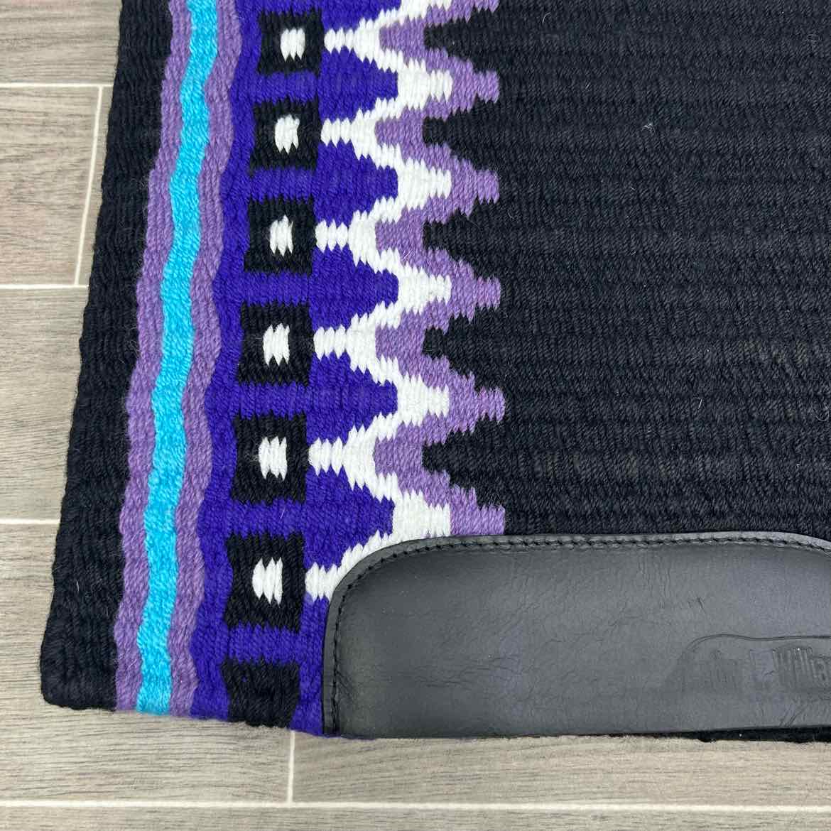 Kathy Williams Woven Western Show Pad, 100% Wool, Size 34" x 40"