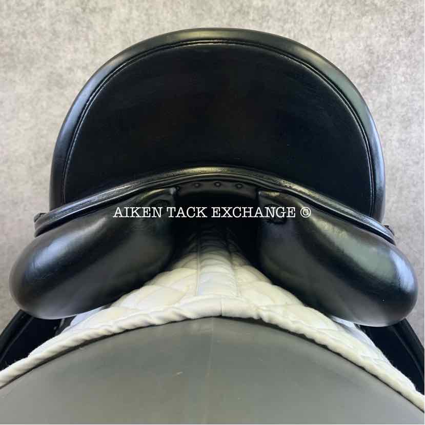 **SOLD** 2003 Amerigo Cervia Dressage Saddle, 17.5" Seat, Wide Tree, Wool Flocked Panels
