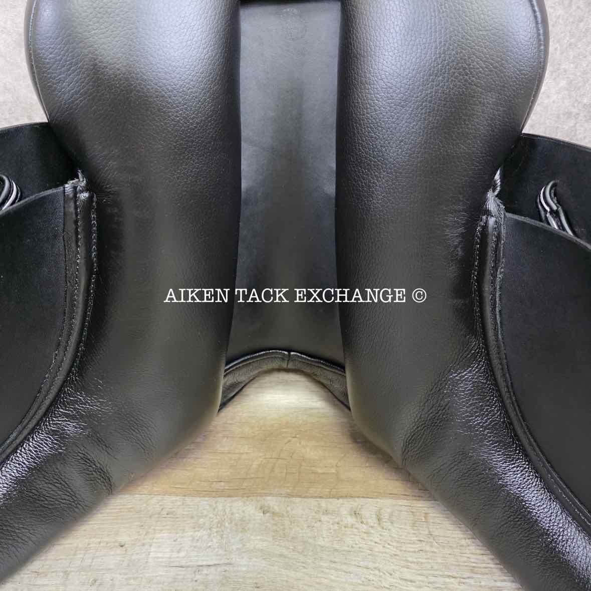 2023 Balance Equinox Dressage Saddle, 18" Seat, XX-Wide Hoop Tree, Wool Flocked Panels