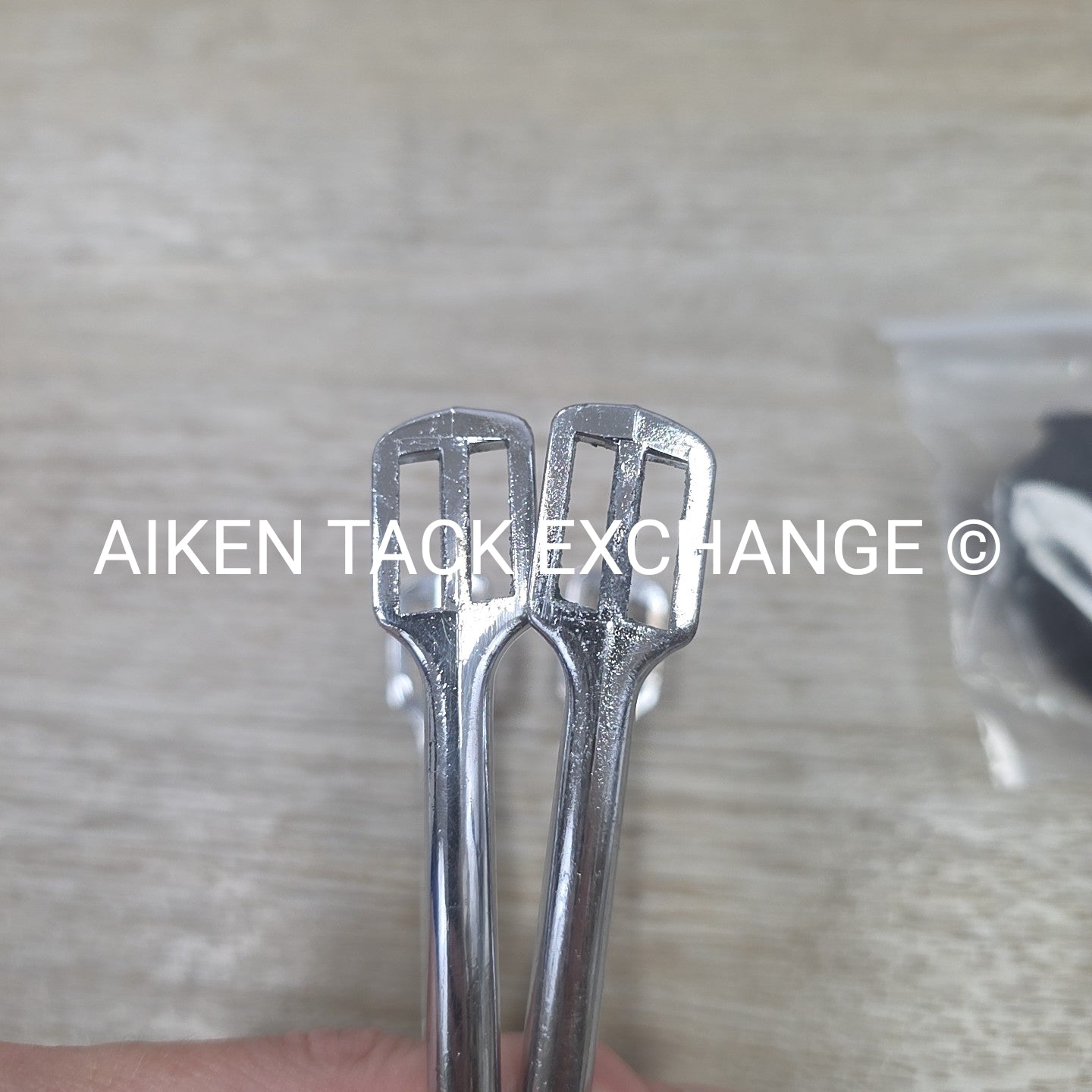 Spurs with Braided Nylon Spur Straps, 15mm