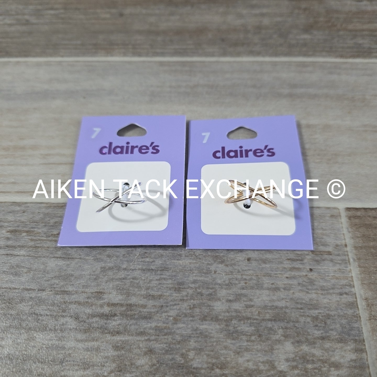 Claire's Rings (2) - Size 7