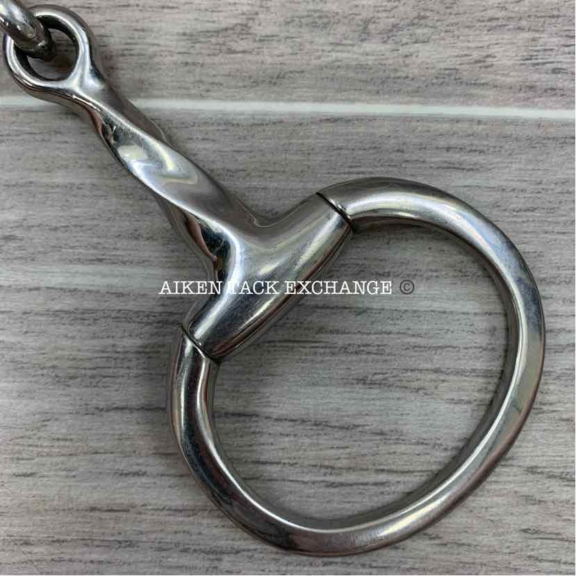 Partrade Twisted Single Joint Eggbutt Bit 5.25"