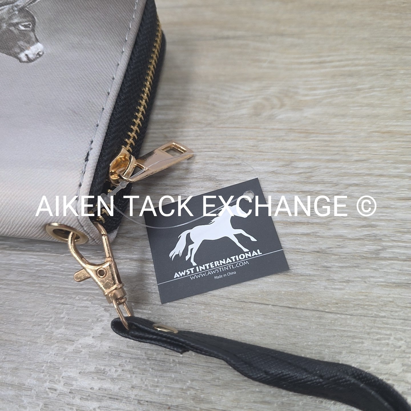 AWST Int'l Lila Donkey on the Move Wallet with Wristlet