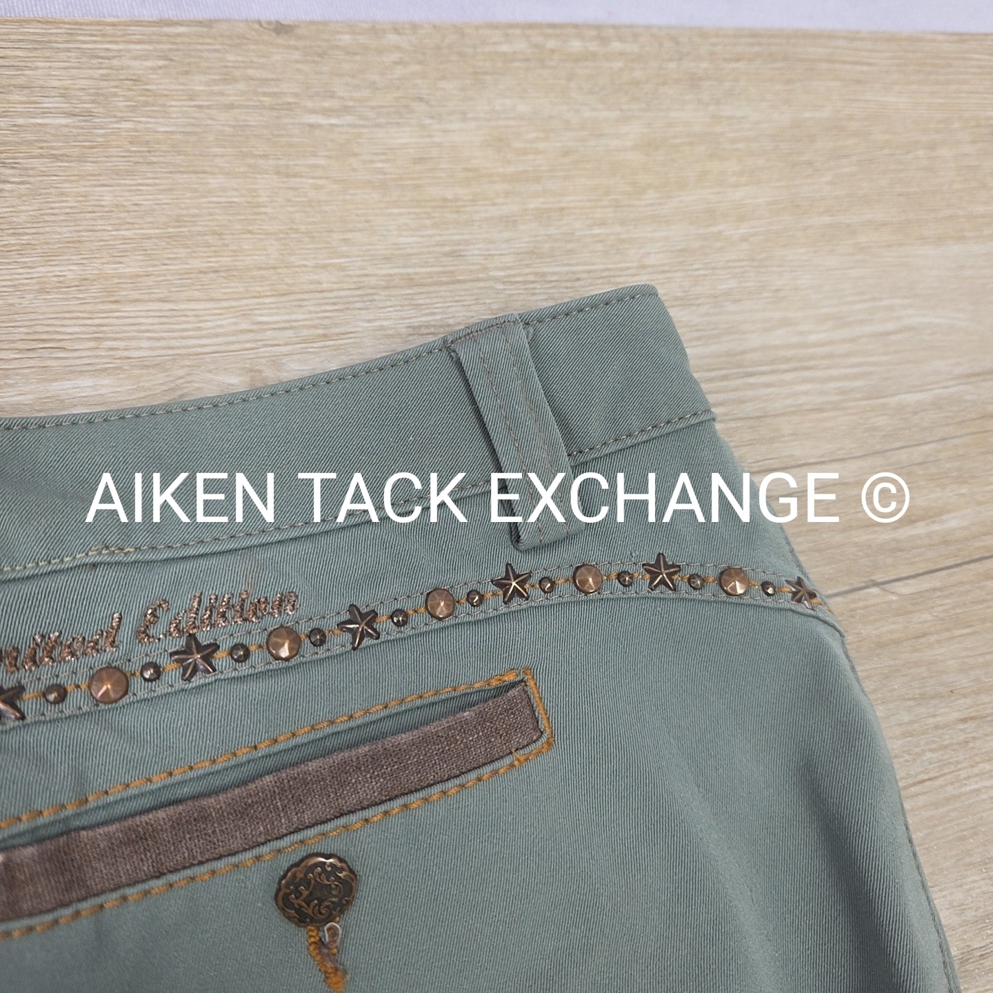 Animo Silicone Grip Knee Patch Breeches, Limited Edition, Size 30