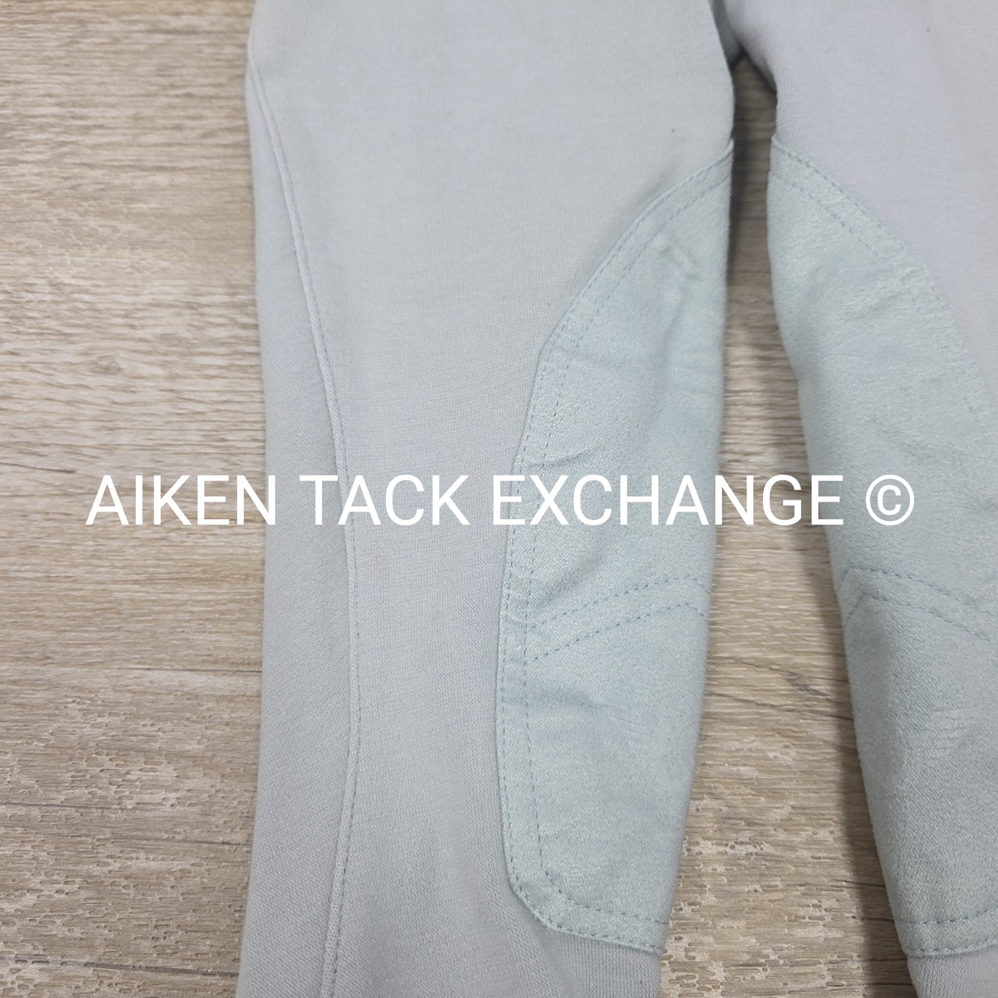 TuffRider Cotton Embossed Knee Patch Pull On Jods, Size 8