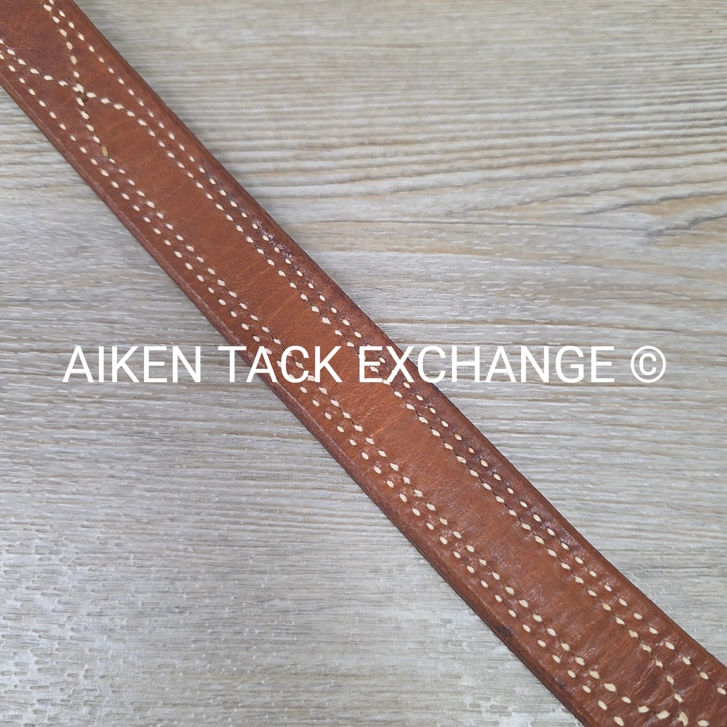 Stitched Replacement Halter Crown Piece, Brown, Size Full
