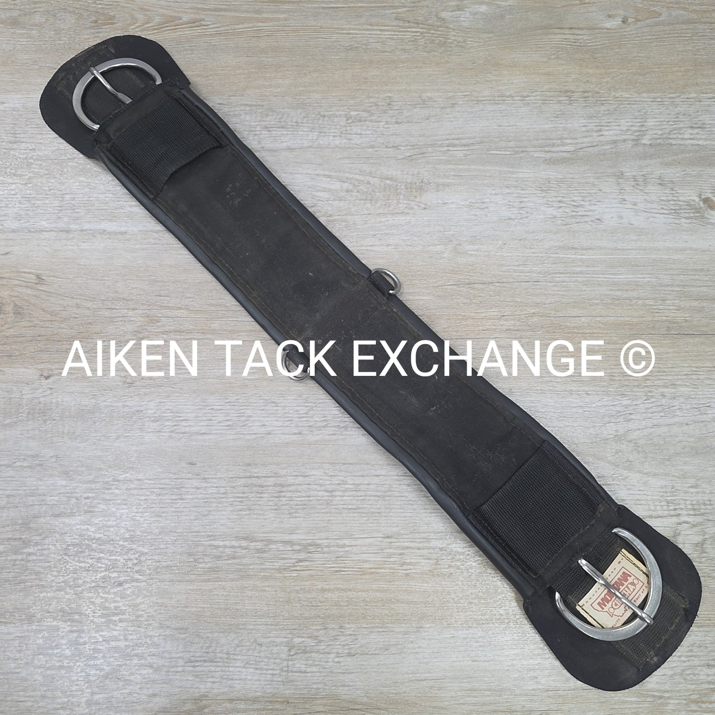 Montana Cincha Western Cinch, Black, 32"