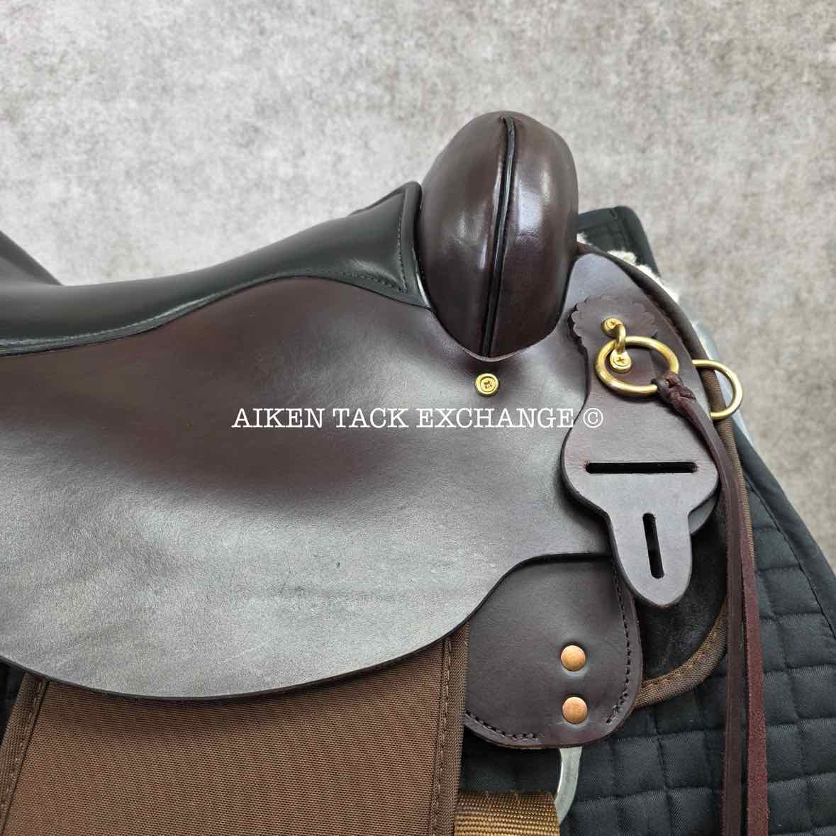 2019 High Horse by Circle Y 6916 Highbank Endurance Saddle, 16" Seat, Wide Tree - Full QH Bars