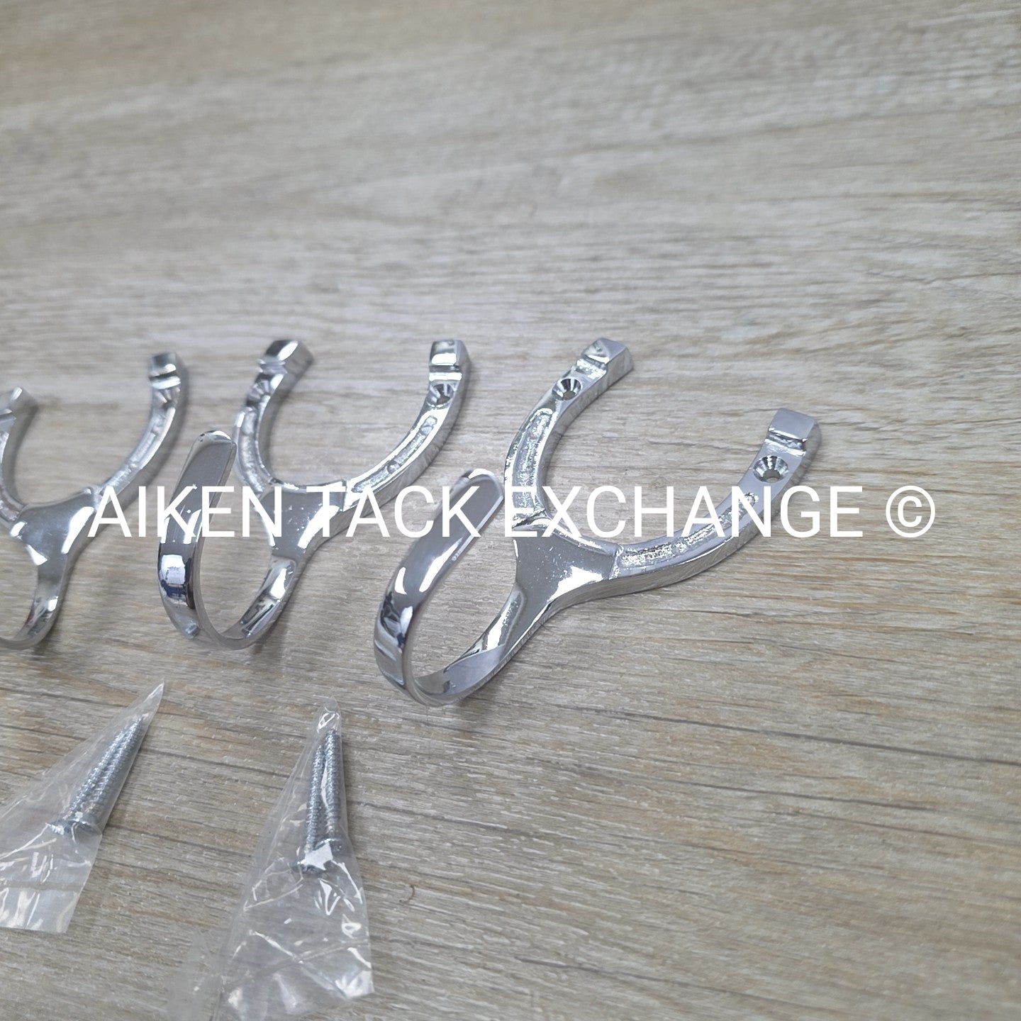Horseshoe Hooks, Set of 3