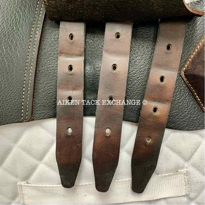 2023 Arion Atlas Close Contact Jump Saddle, 18" Seat, 2A Flap, Medium Tree, Foam Panels, Full Buffalo Leather, Comes with Matching Stirrup Leathers