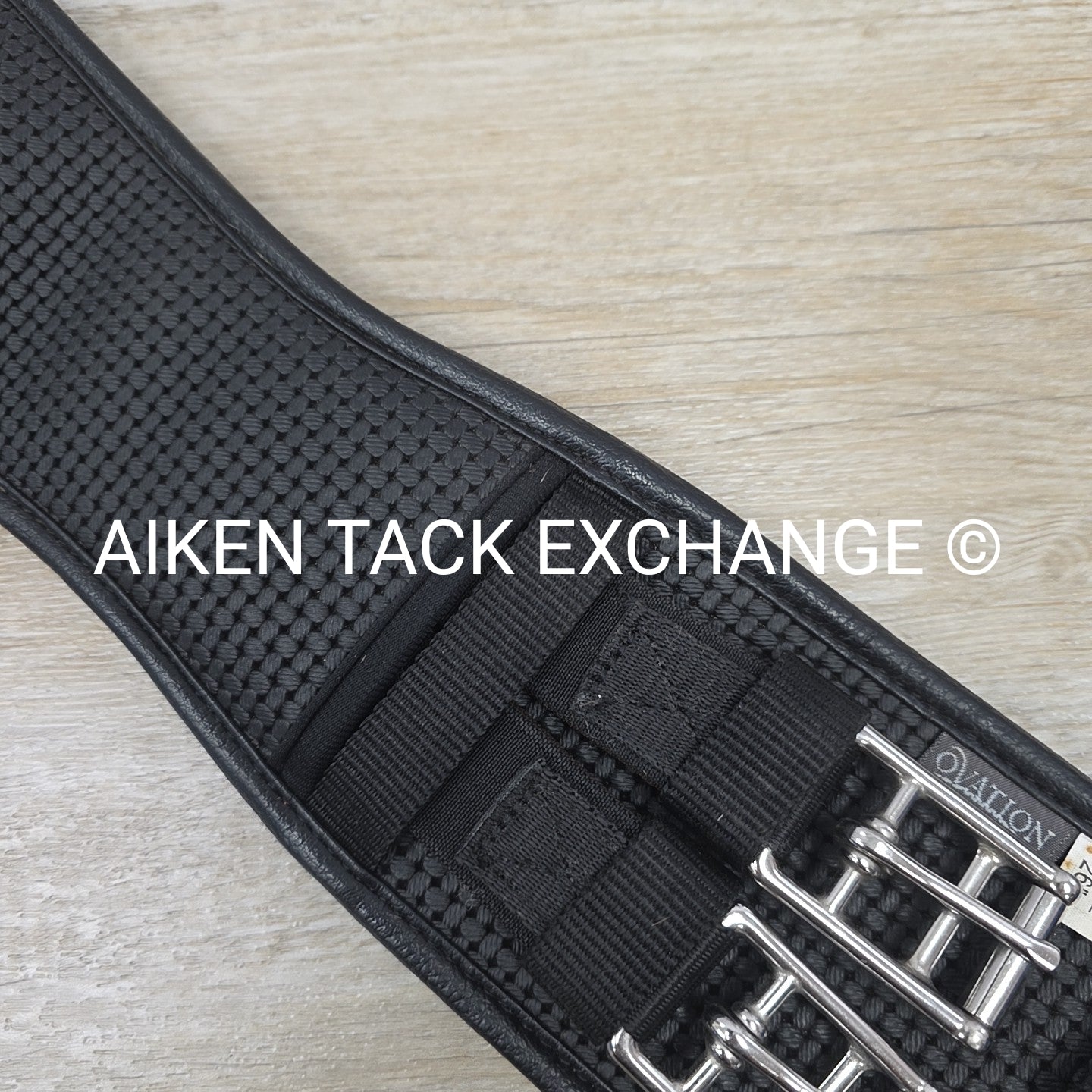 Ovation Airform Dressage Chafeless Girth, Black, 26"