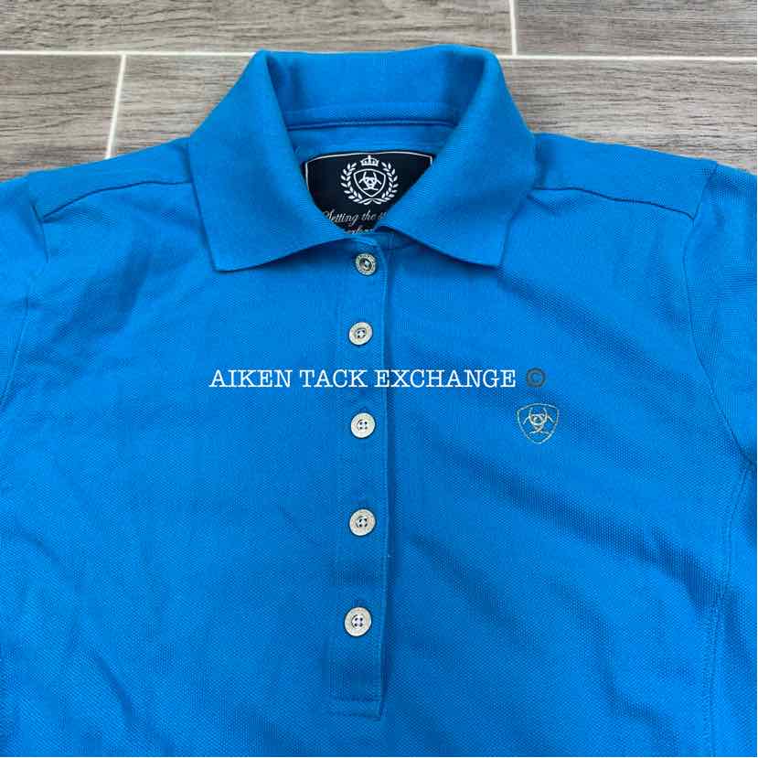 Ariat Short Sleeve Polo Top, Size Small