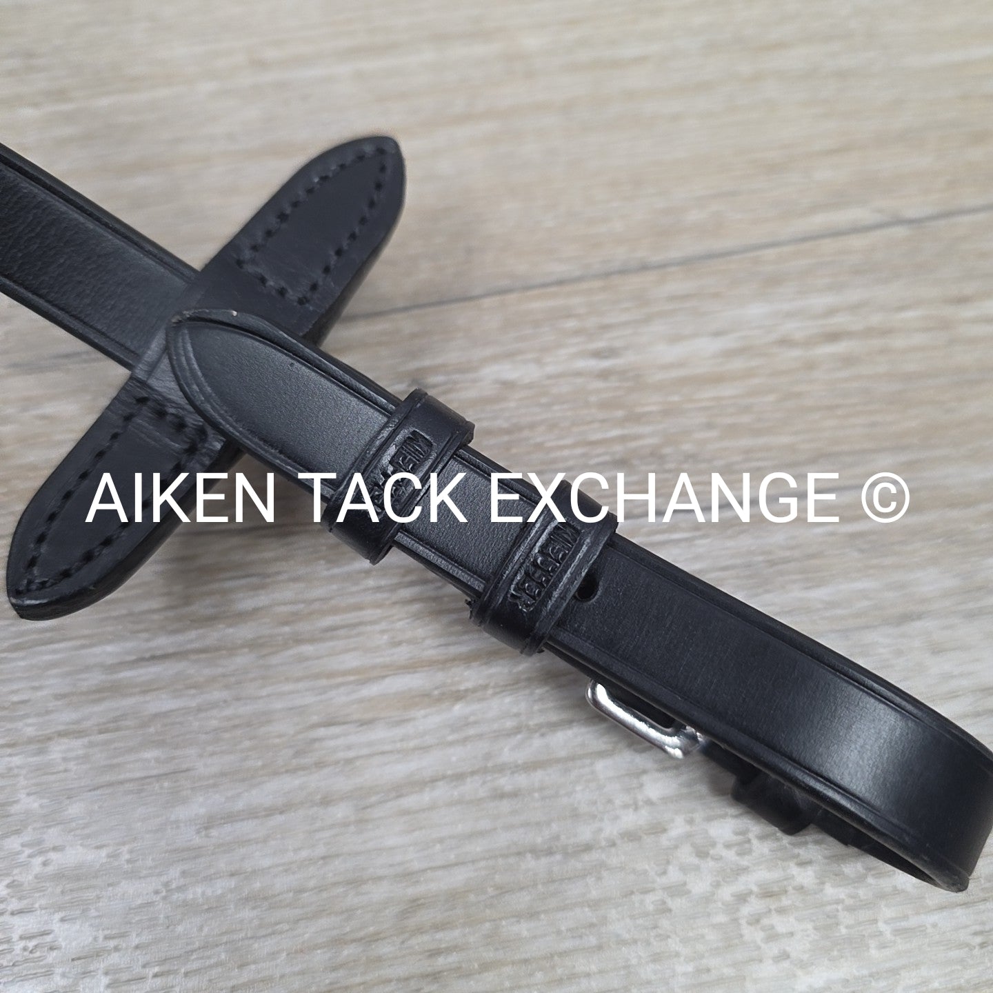 Keiffer Cotton Web Reins, Black, Size Full