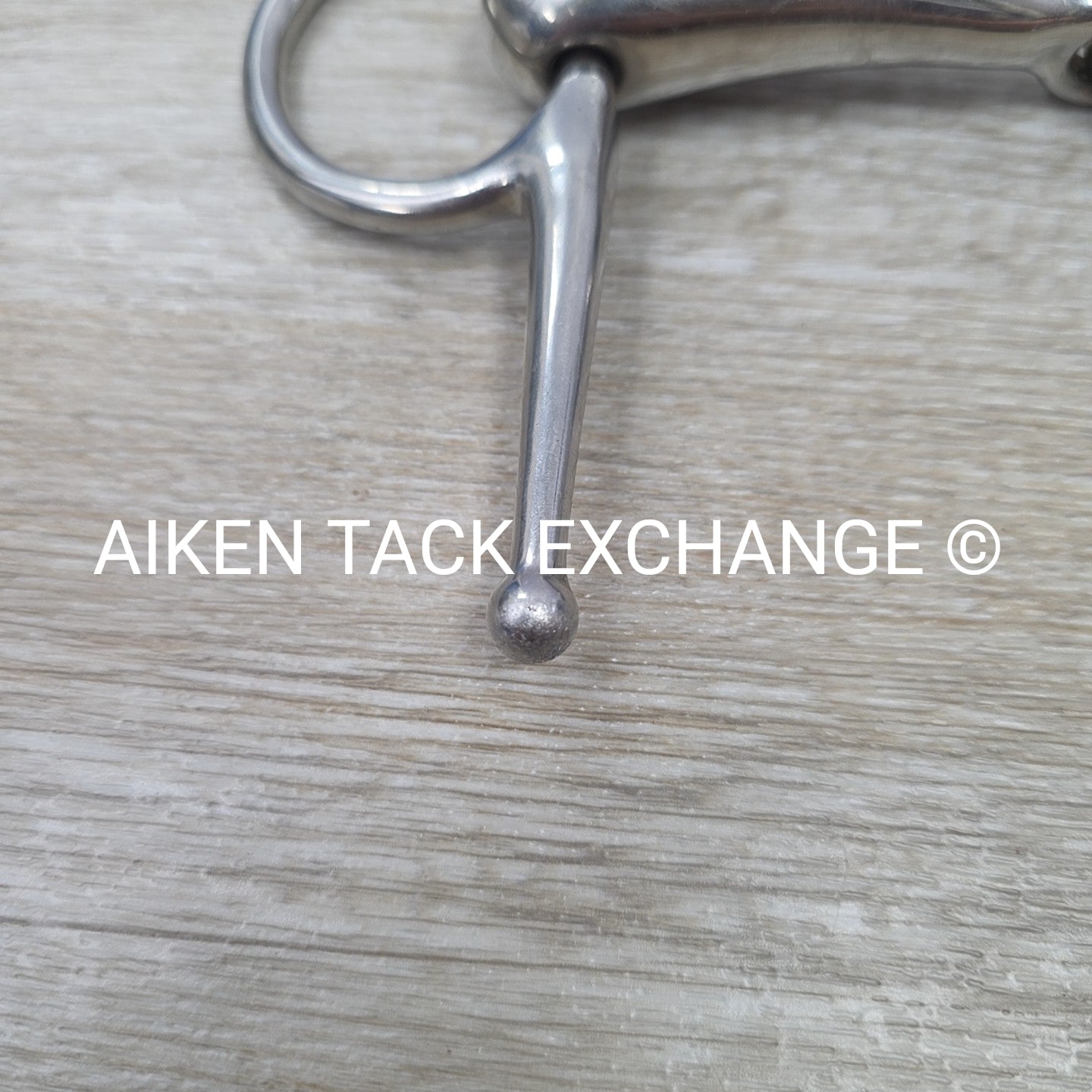 Stubben Single Joint Hollow Full Cheek Bit 5"