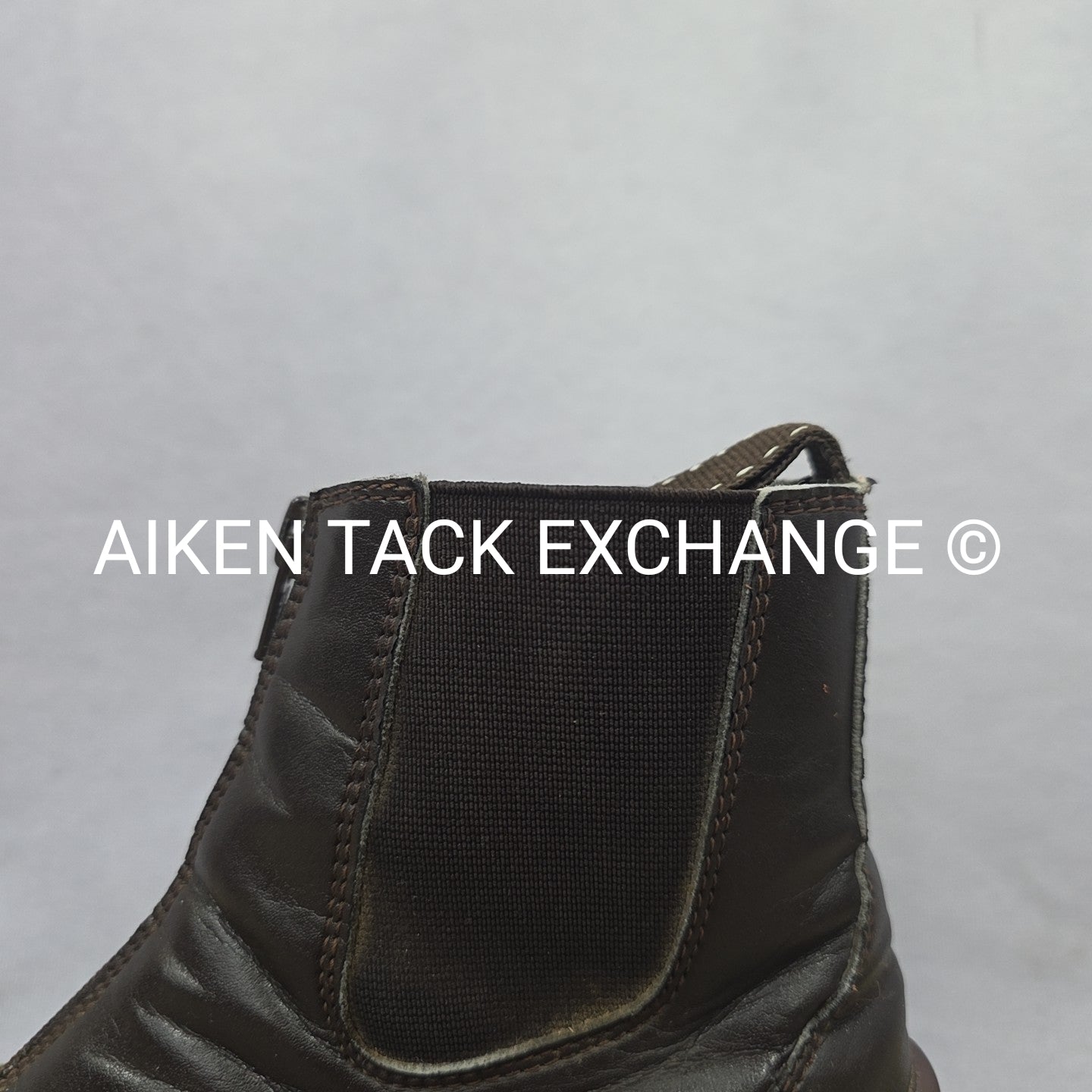 Dover Saddlery Riding Sport Provenance Zip Paddock Boots, Brown, Size 6.5