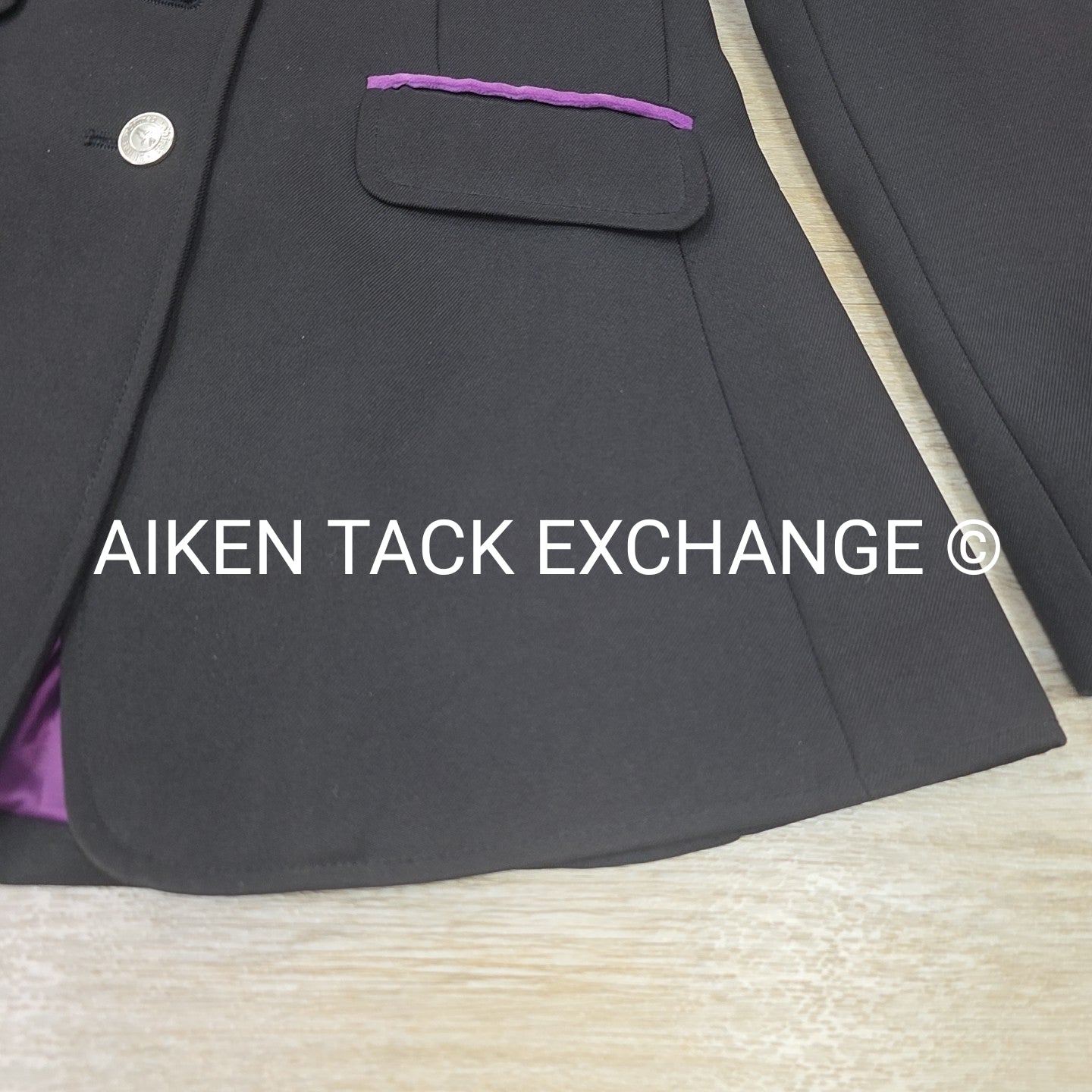 Shires Henley Dressage Show Coat, Size US 4 (Missing 1 Button)