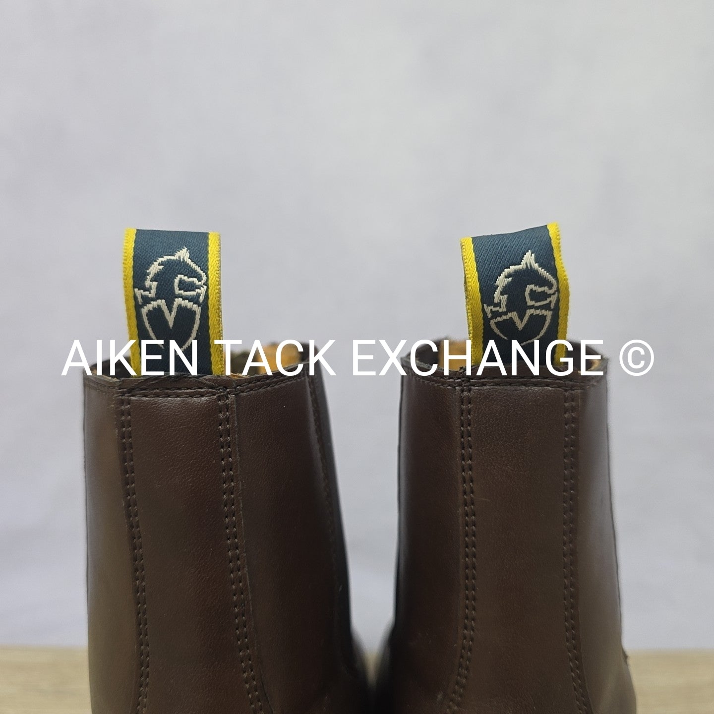 Moretta by Shires Clio Front Zip Paddock Boots, Brown, Size US 11