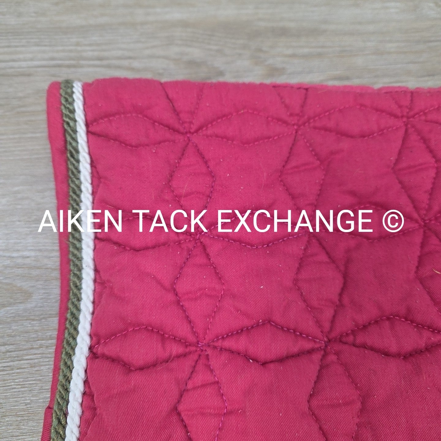 BARGAIN BUNDLE: 2 Roma All Purpose Saddle Pads, Has Custom Embroidery