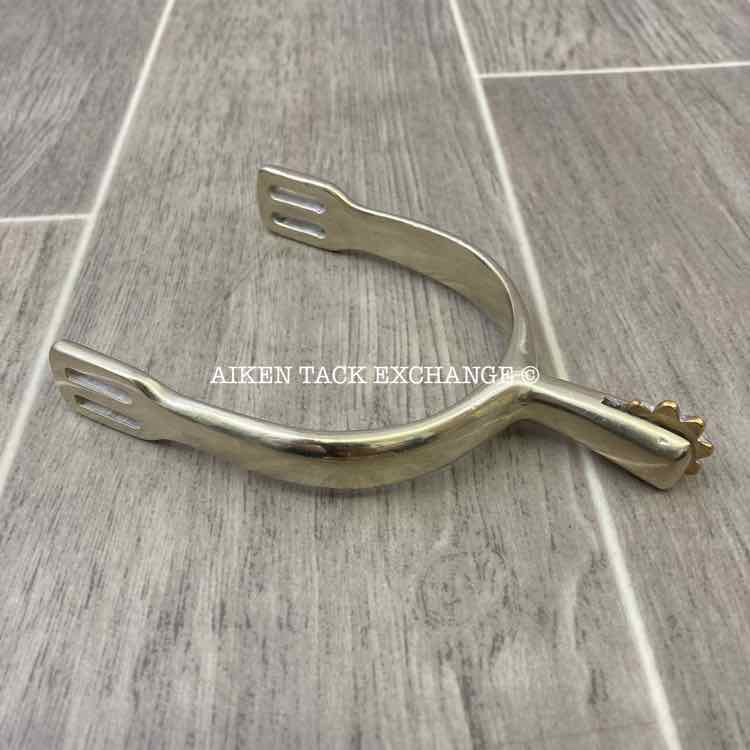 Herm Sprenger Men's German Silver Rowel Spurs