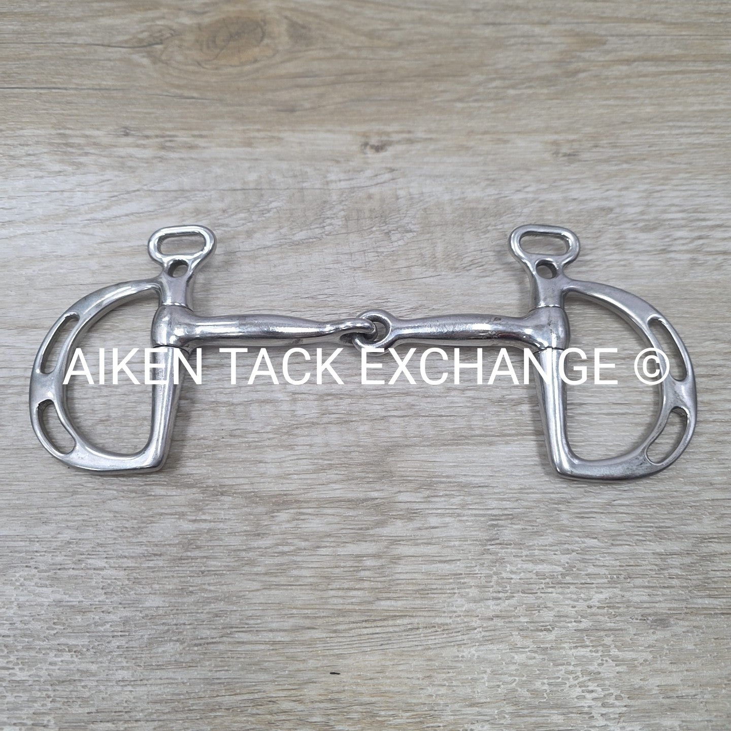 State Line Tack Single Joint Uxeter Kimberwick 5" (No Hooks & Chain)