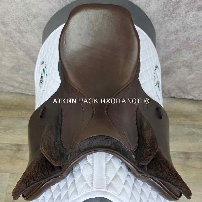 Stubben Laurus All Purpose Jump Saddle, 16" Seat, 32cm Tree - Extra Wide, Wool Flocked Panels