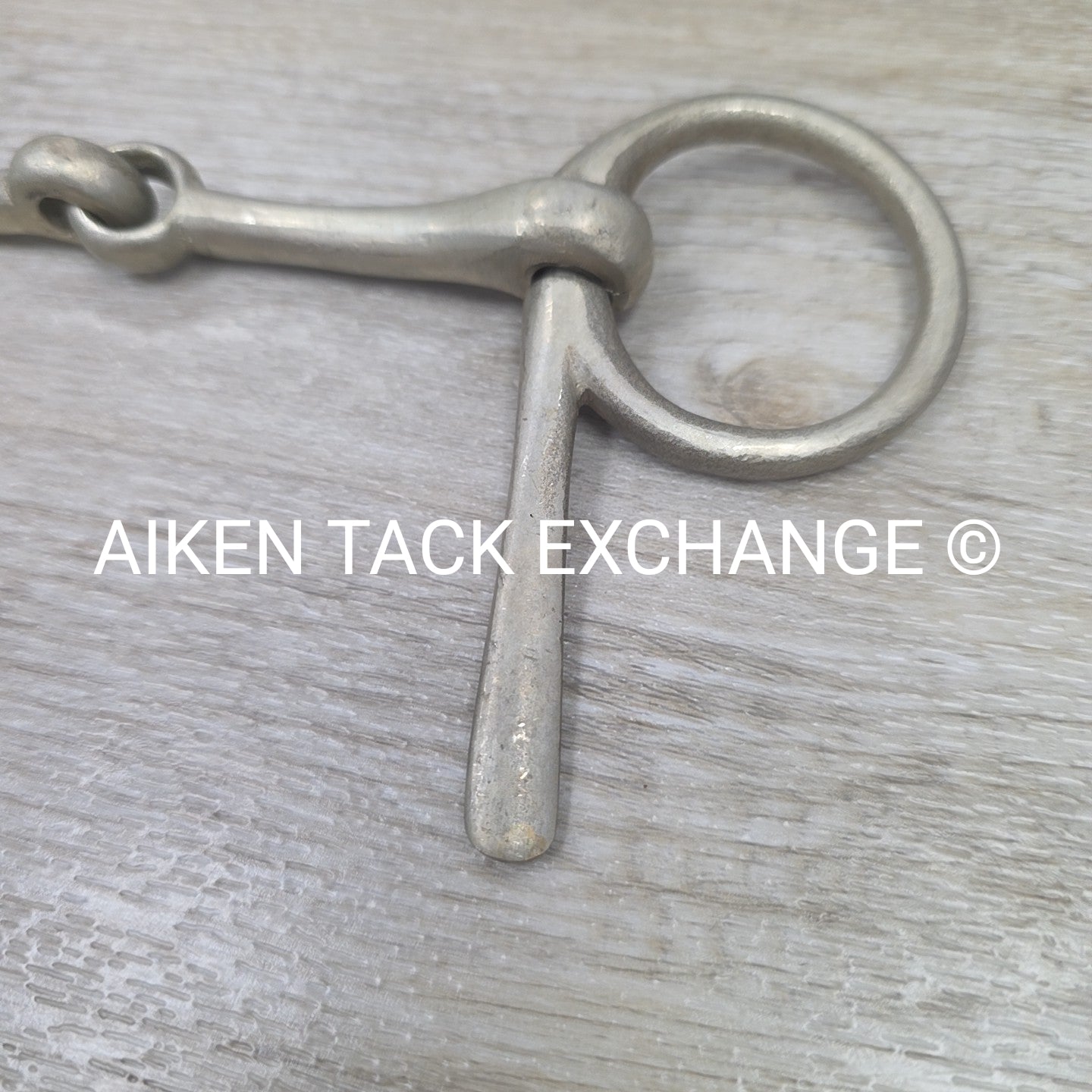 Nickel Single Joint Half Cheek Bit 4.75"