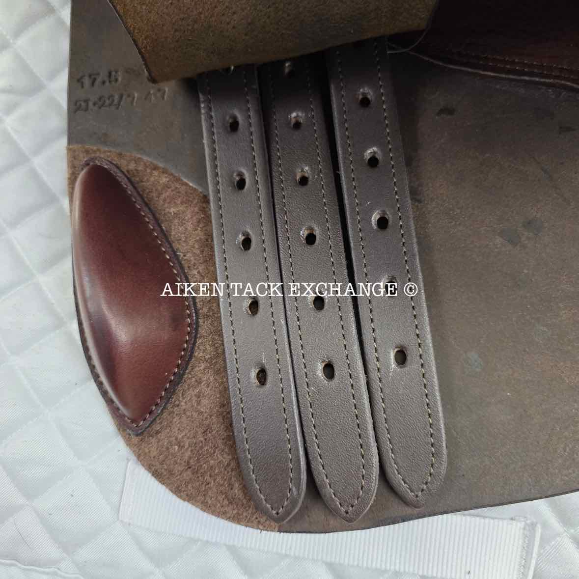 HDR - Henri de Rivel Laureate IGP Close Contact Jump Saddle, 17.5" Seat, Adjustable Tree - Changeable Gullet, Foam Panels