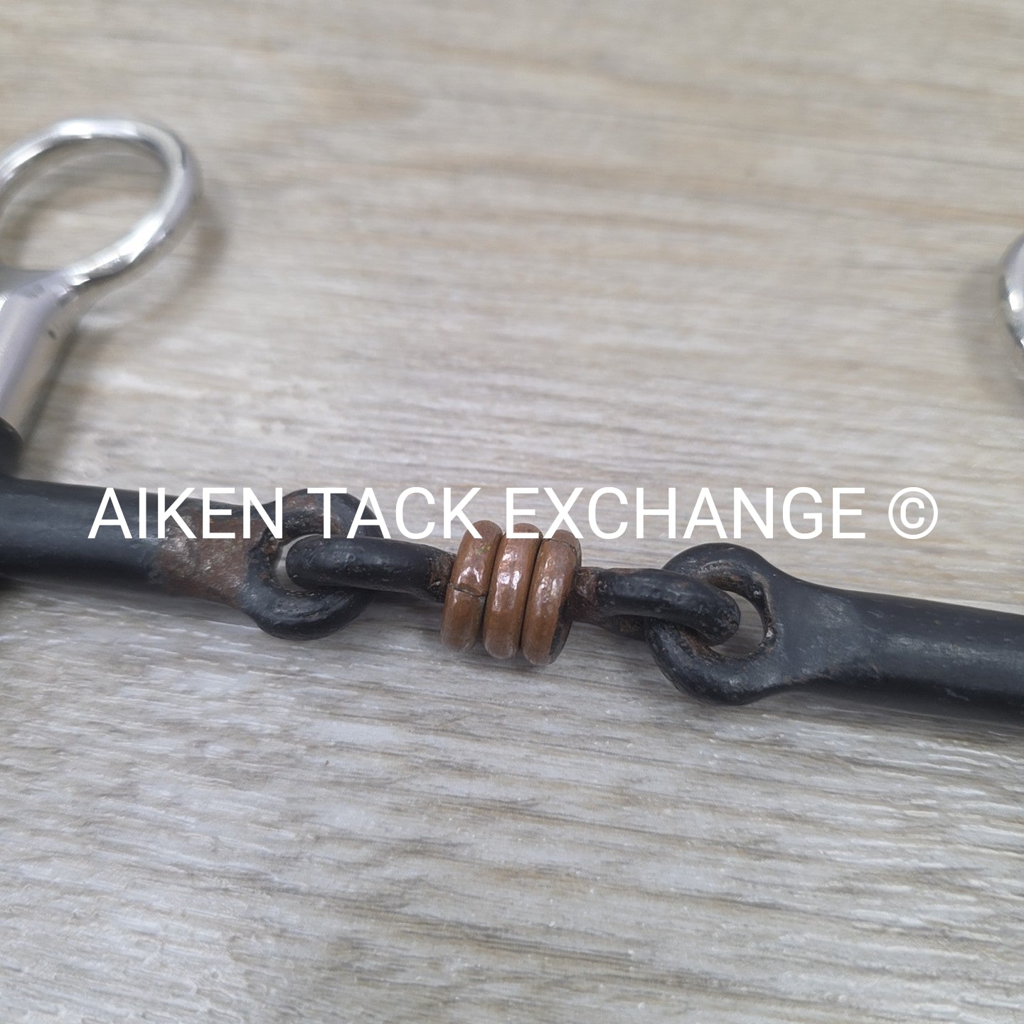 Dog Bone Copper Ring Sweet Iron Bit 5"