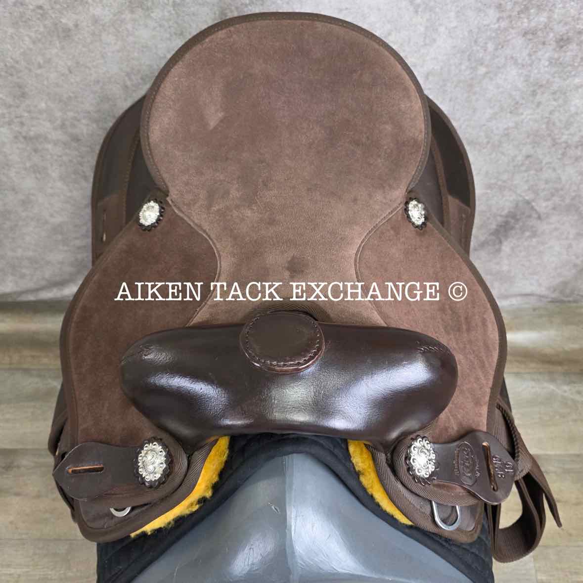 Tough 1 King Series 9215 Synthetic Western Saddle, 15" Seat, Wide Tree - Full QH Bars