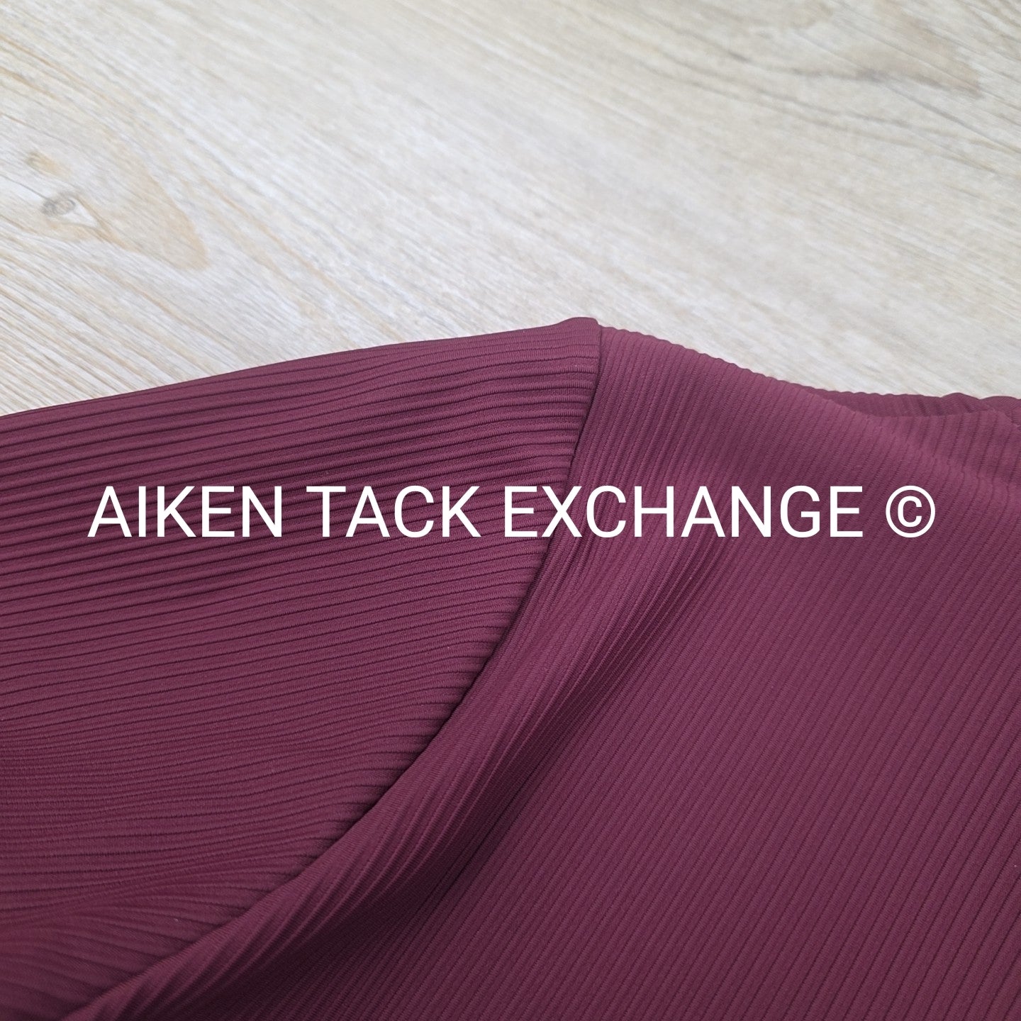 Lauria Garrelli Livigno Ribbed Long Sleeve Top, Size Medium