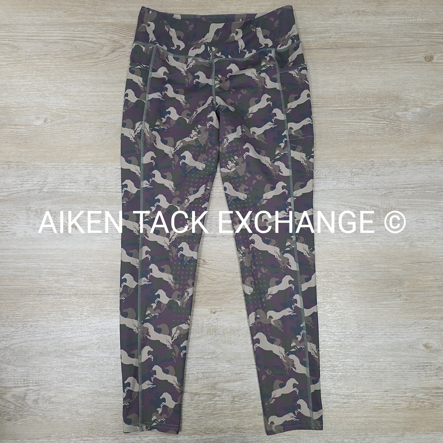 SmartPak Piper Silicone Grip Full Seat Tights, Medium