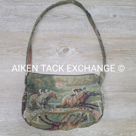 Small Shoulder Bag, Jockey Scene