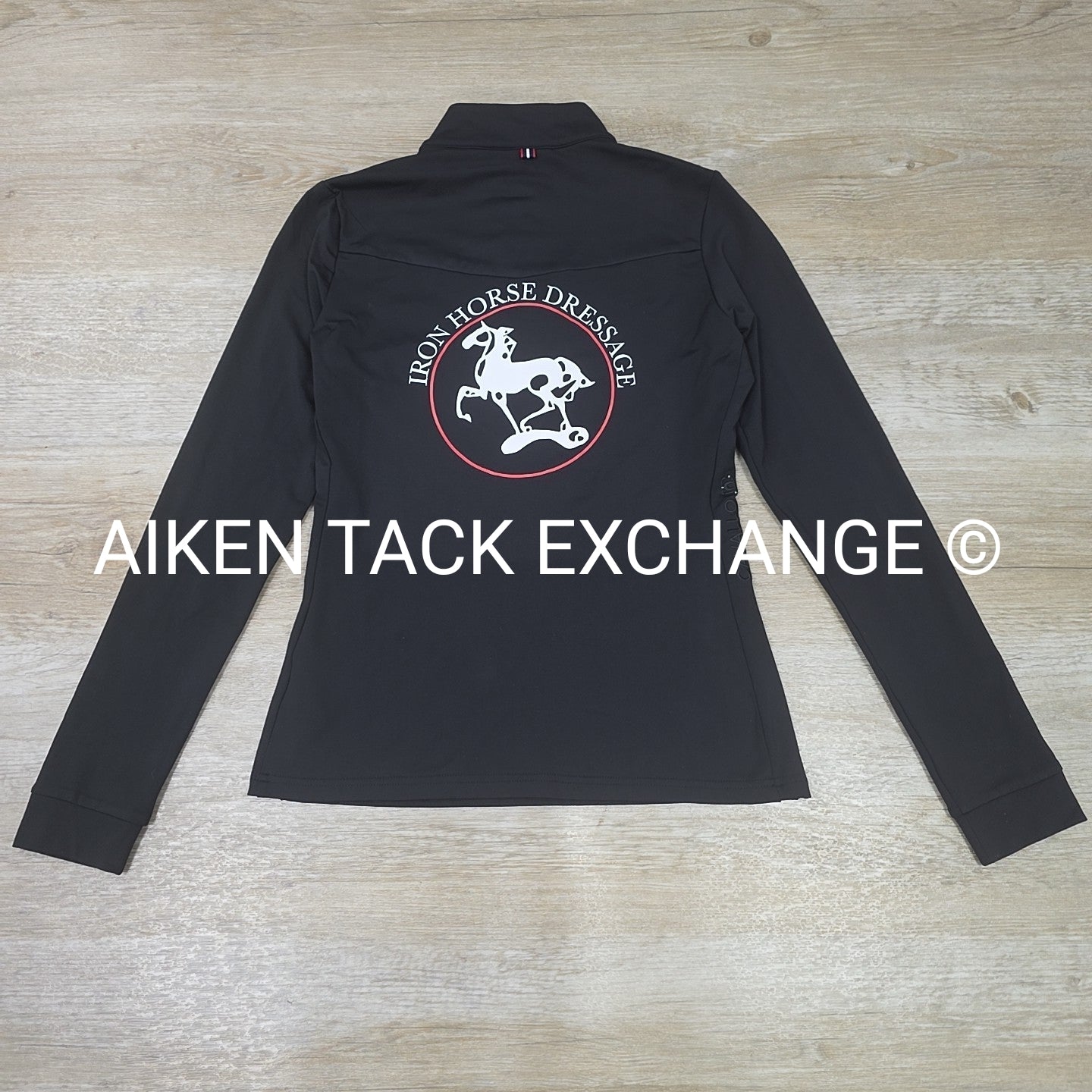 Cavallo Long Sleeve Top w/ Iron Horse Dressage Logo, Women's 34