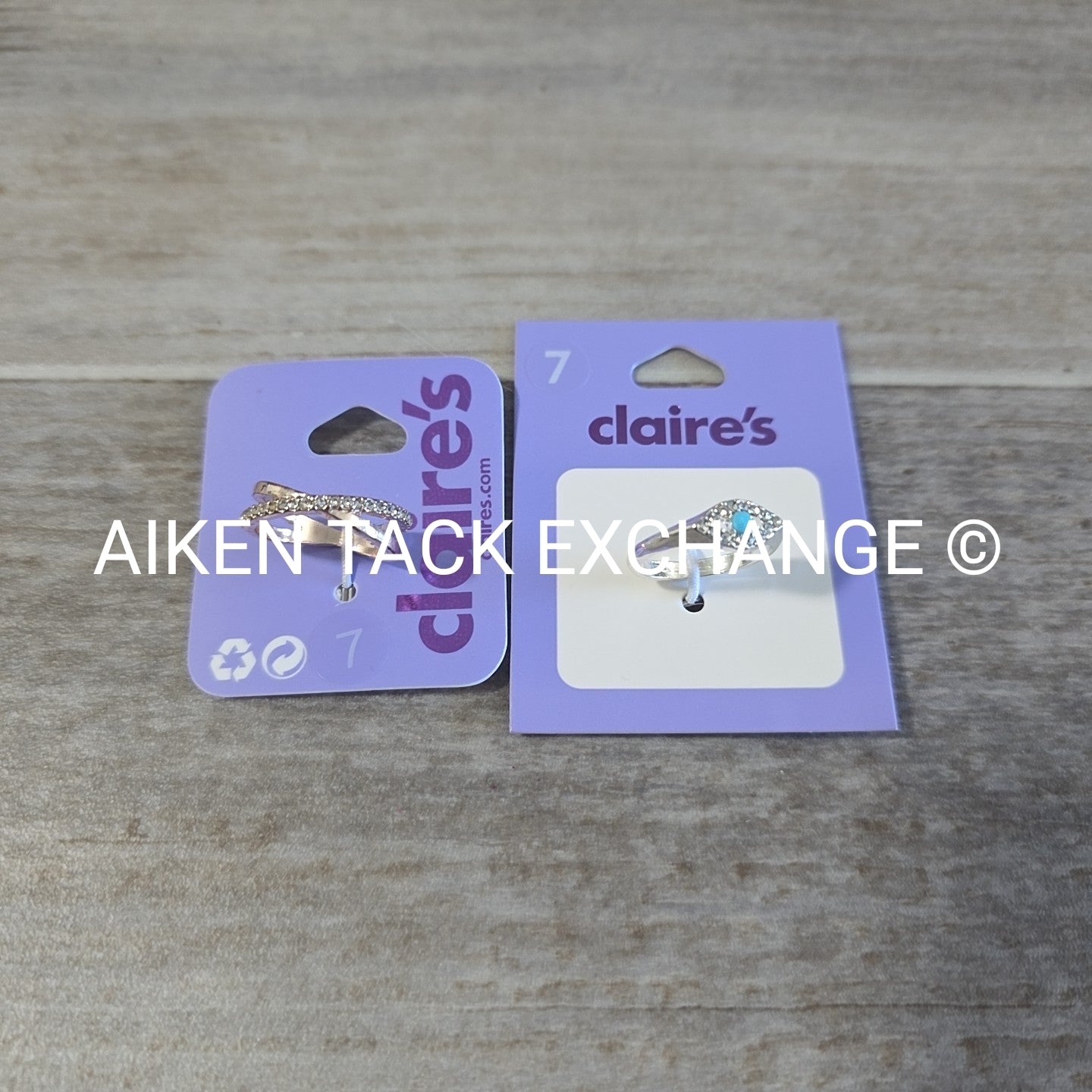 Claire's Rings (2) - Size 7