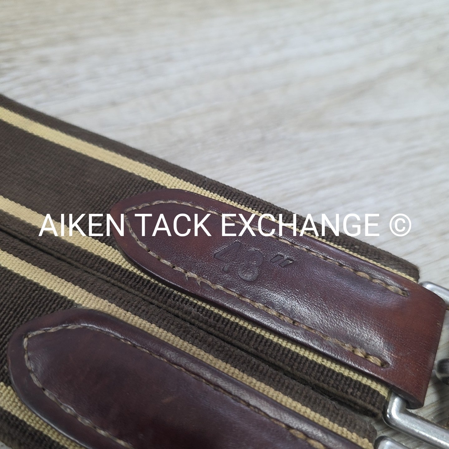 Dover Saddlery Anatomic Shoulder Relief Girth, Brown, 48"