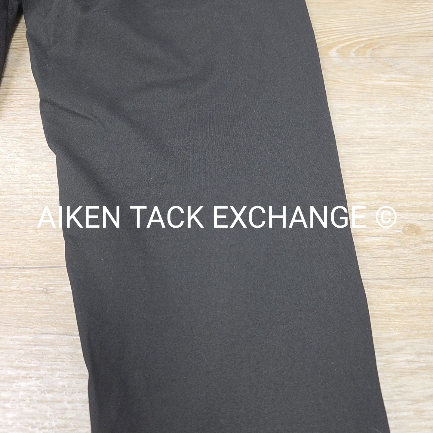 Hi-Rise Athletic Leggings Tights with Pockets, Black, Women's Size L/XL