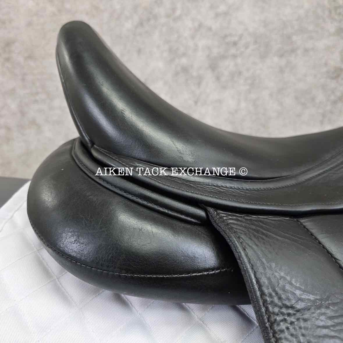2014 Antares Concept Monoflap Dressage Saddle, 18" Seat, 3R Flap, Medium Wide Tree, Foam Panels, Full Buffalo Leather