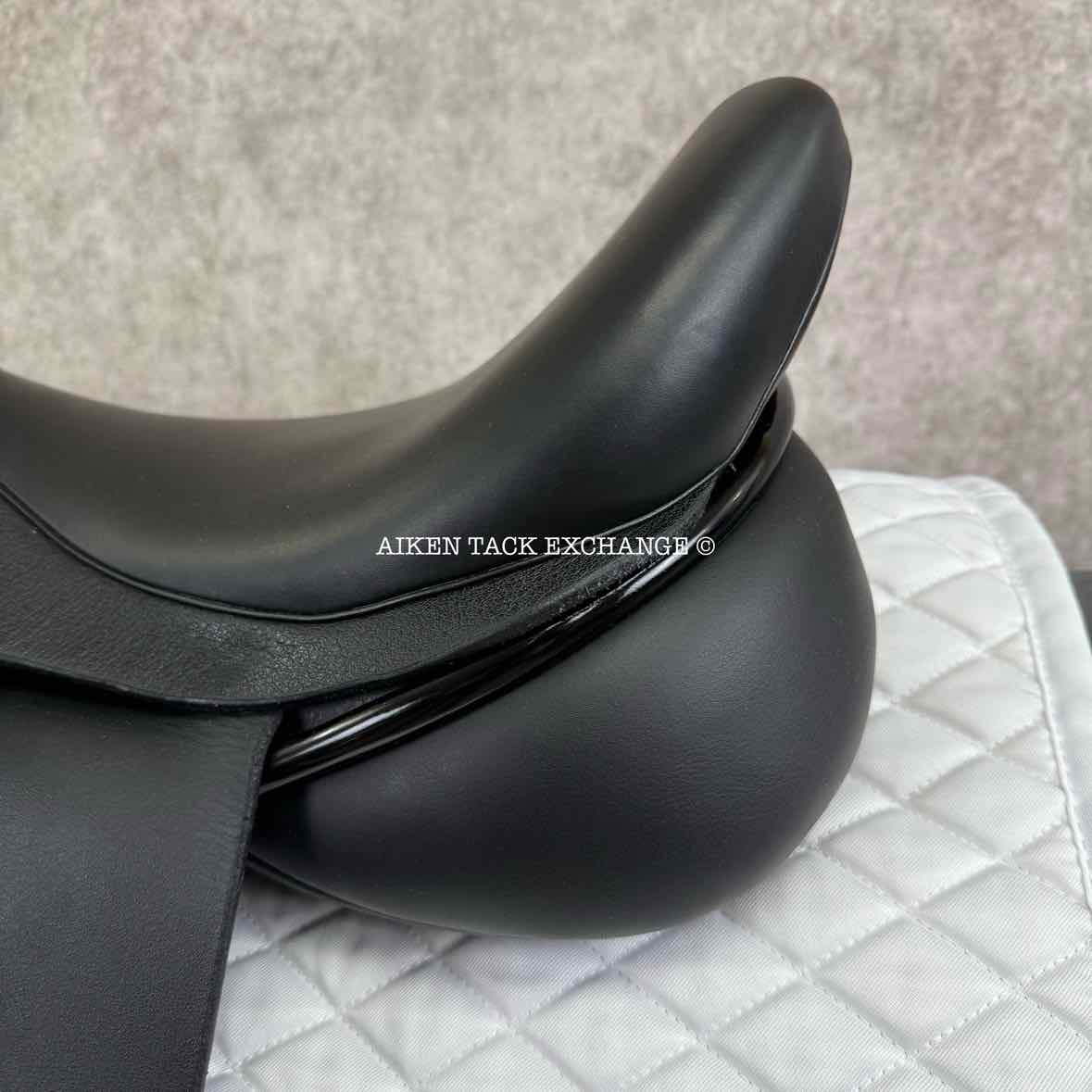 2023 Hulsebos WB3 Dressage Saddle, 17.5" Seat, Medium Wide Tree, Wool Flocked Panels