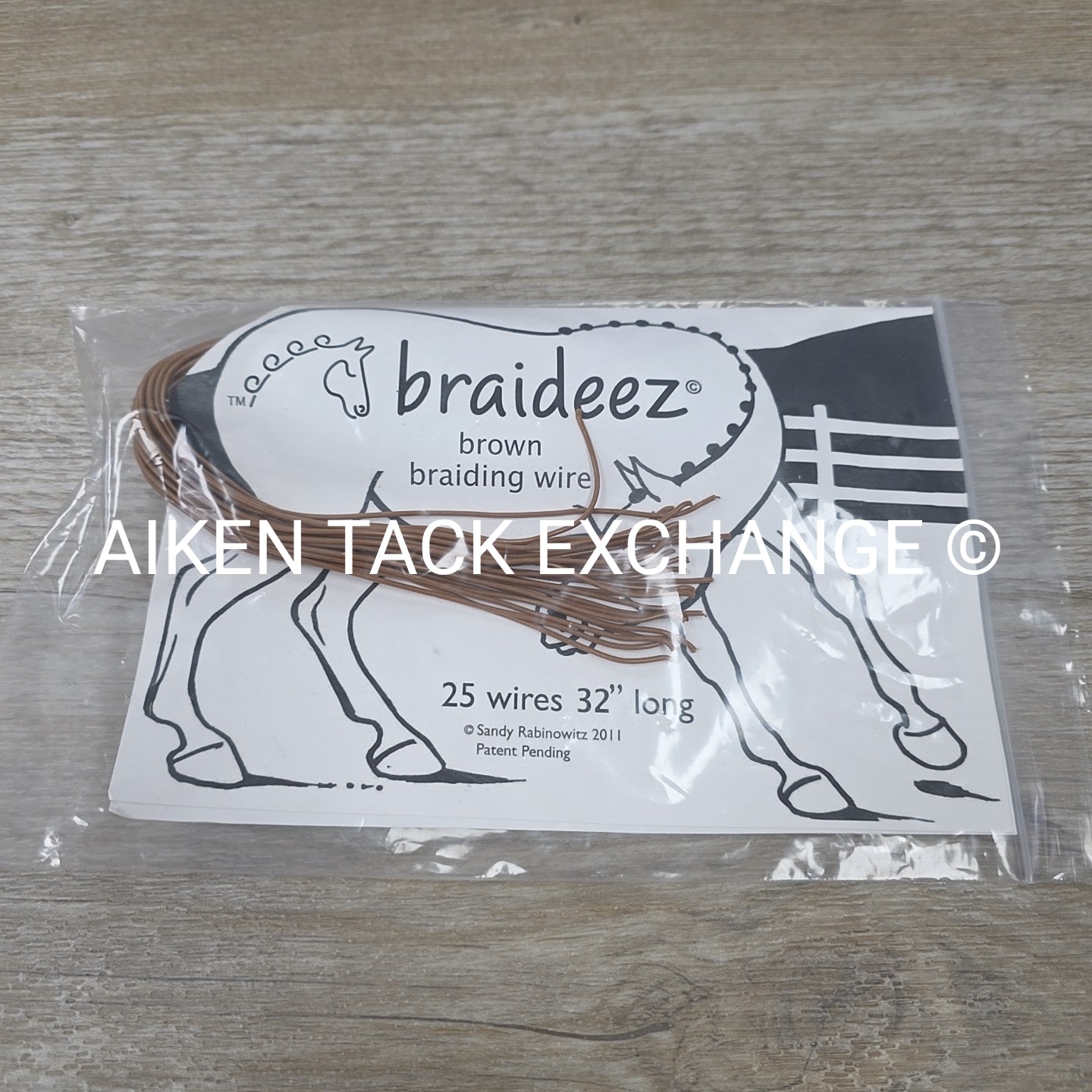 Braideez Braiding Wire, Brown, Brand New