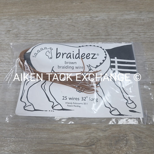 Braideez Braiding Wire, Brown, Brand New