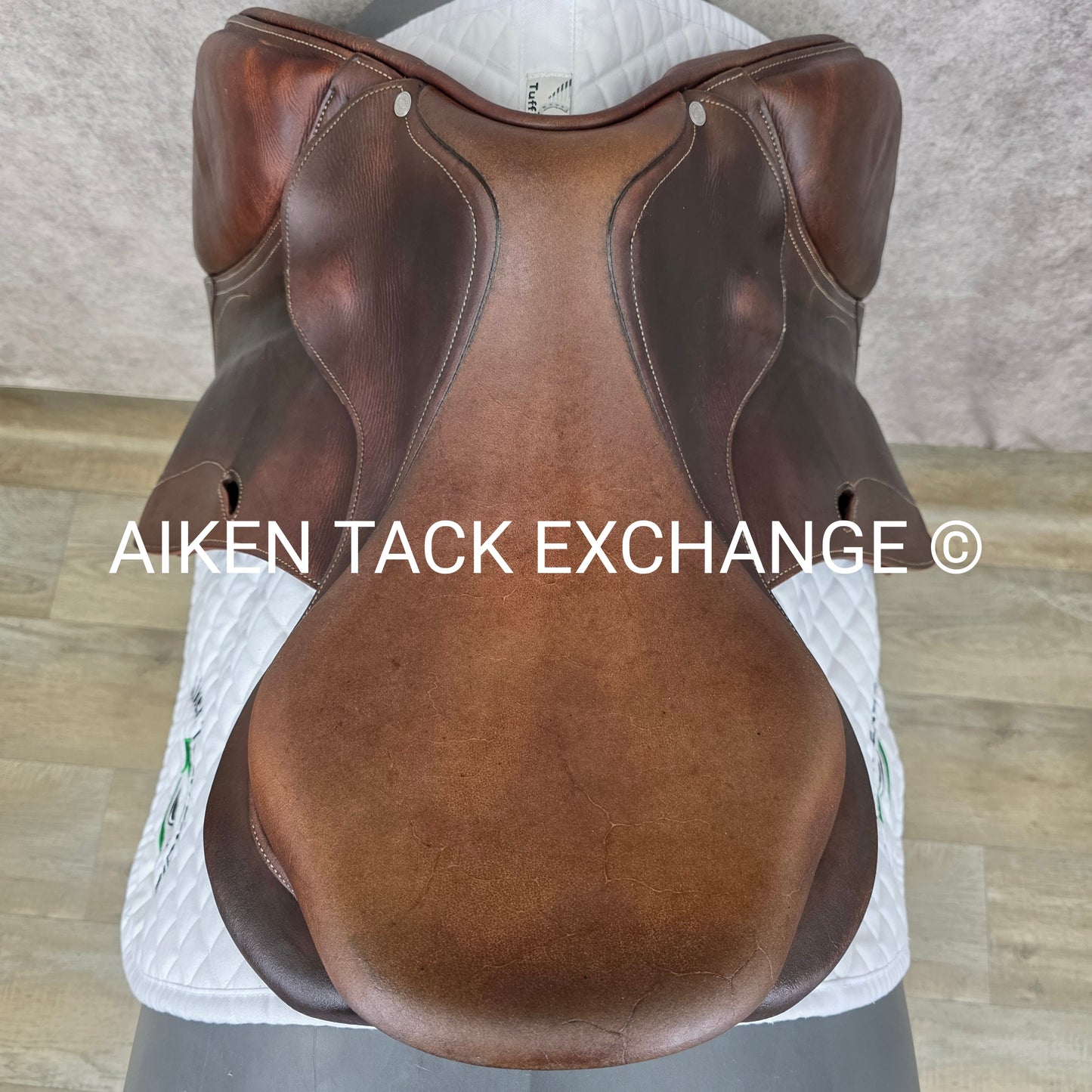2014 Antares Evolution Close Contact Jump Saddle, 17.5" Seat, 4AB Flap, M/MW Tree, Foam Panels