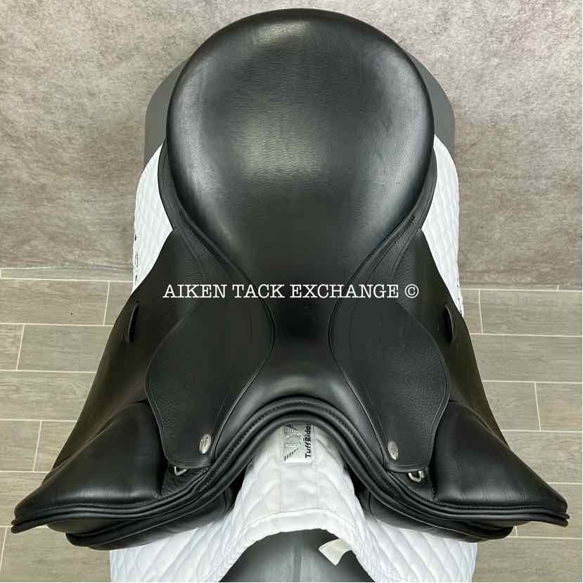 **SOLD** Adam Ellis Style Dressage Saddle, 18" Seat, M/MW Tree, Wool Flocked Panels