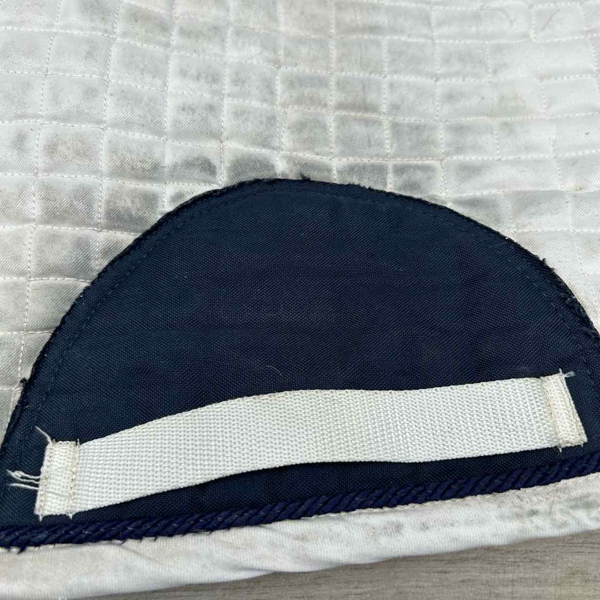 Hulsebos Dressage Saddle Pad, White