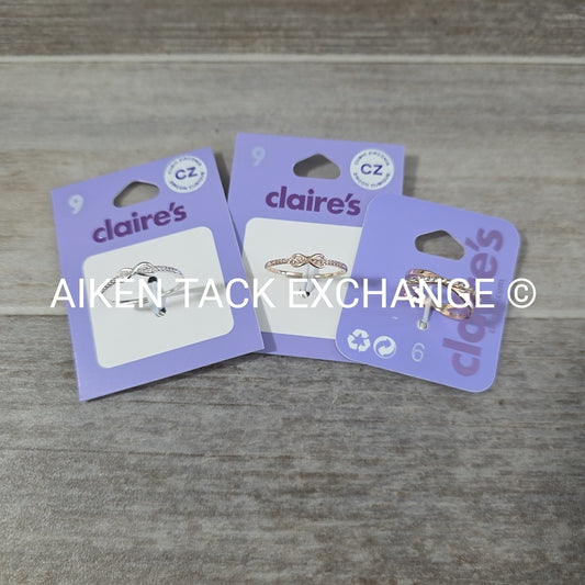 Claire's Rings (3) - Size 9