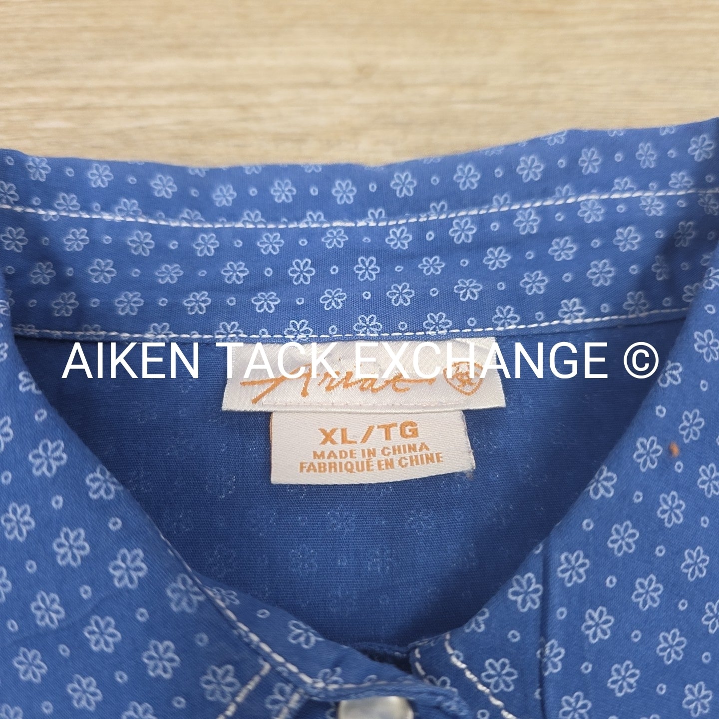 Ariat Pearl Snap Long Sleeve Shirt, Size X-Large